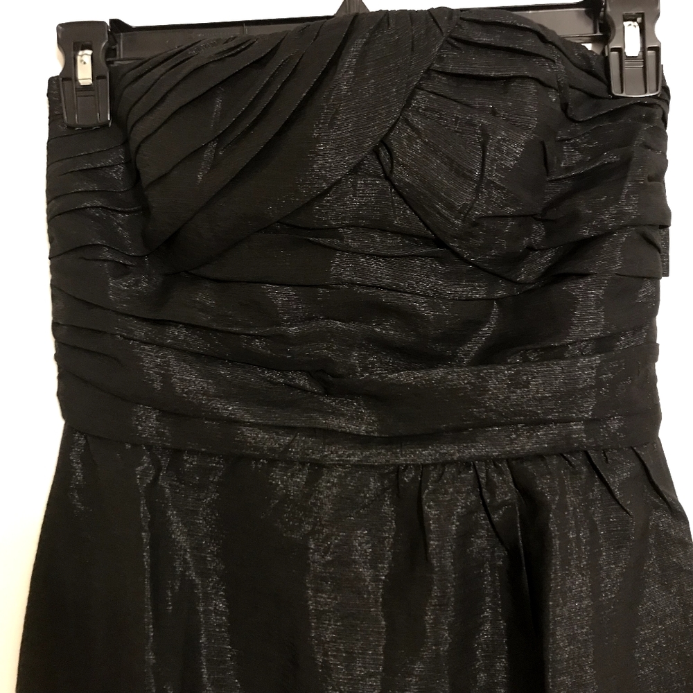 BCBG Cocktail Strapless Little Black Dress Sz 6